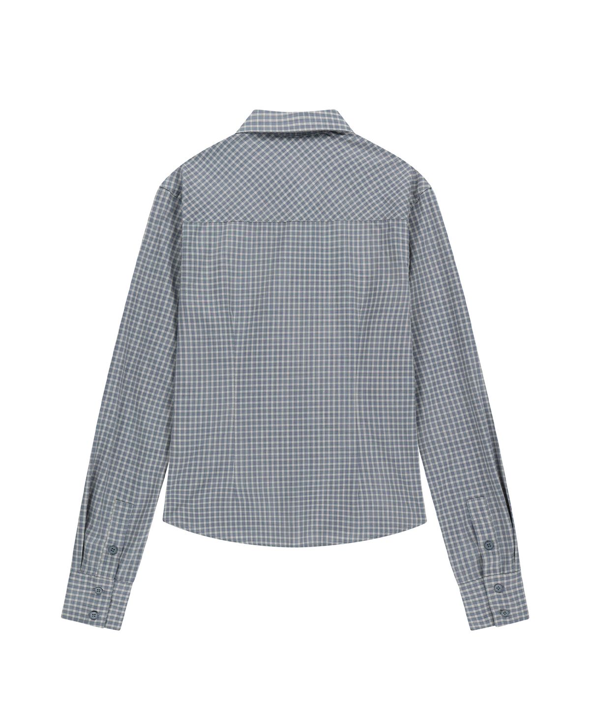 샌드릭(SANDRIC) STANDARD CHECK SHIRT_SKY BLUE
