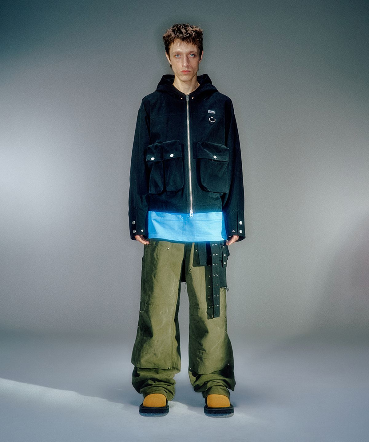 베이컨트 아카이브(VACANT ARCHIVE) EILISH CARGO HOOD JACKET (2COLOR)