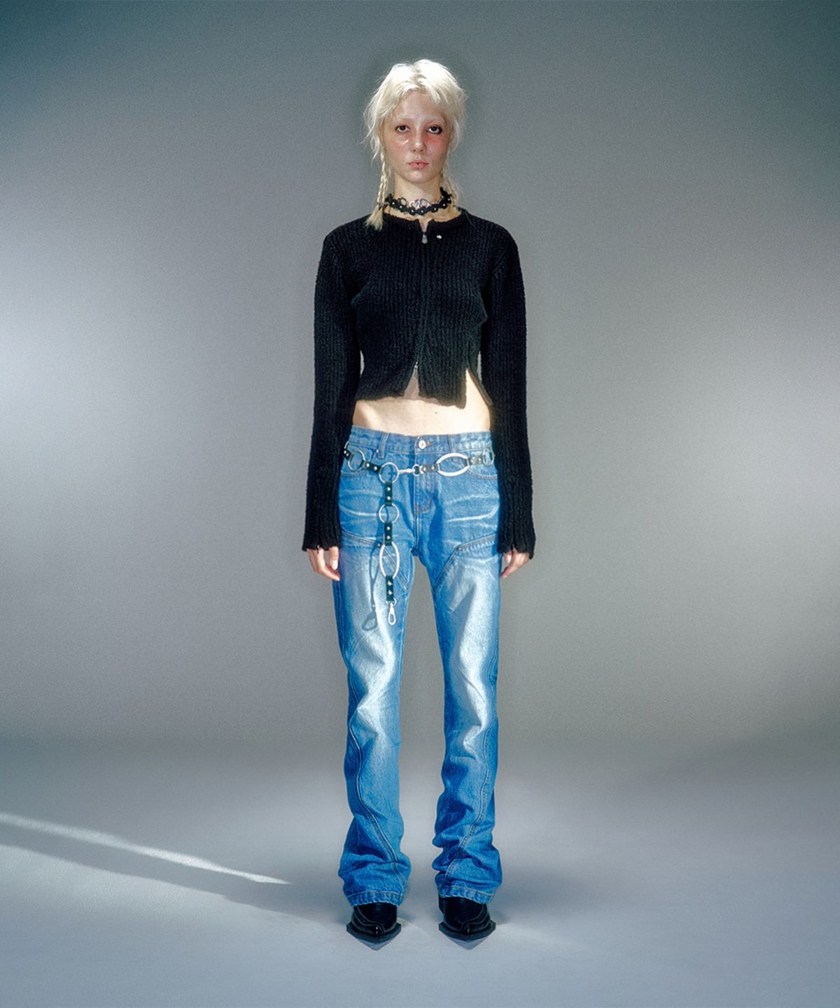 베이컨트 아카이브(VACANT ARCHIVE) BELIN BOOTS-CUT DENIM (2COLOR)