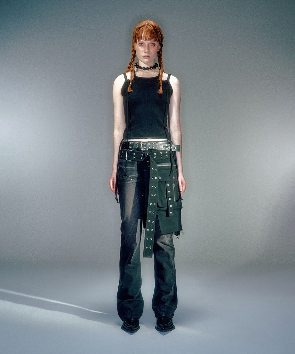 베이컨트 아카이브(VACANT ARCHIVE) BELIN BOOTS-CUT DENIM (2COLOR)