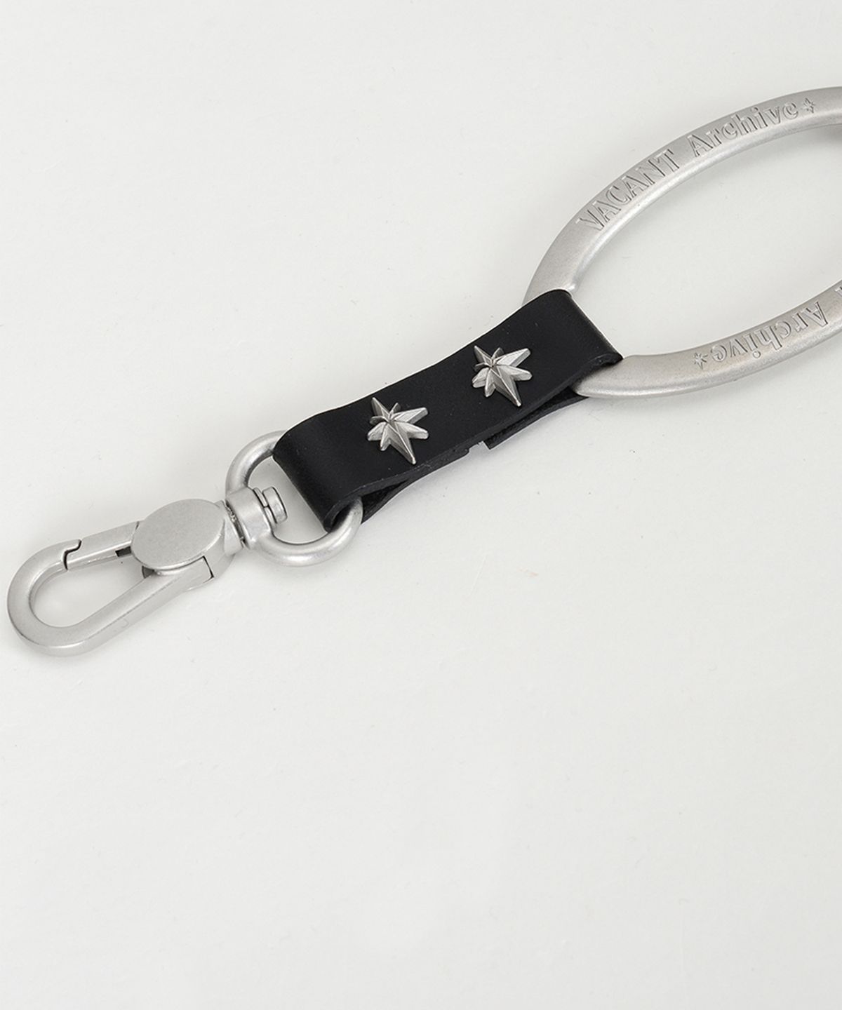 베이컨트 아카이브(VACANT ARCHIVE) RINGANA O-RING CHAIN BELT BLACK