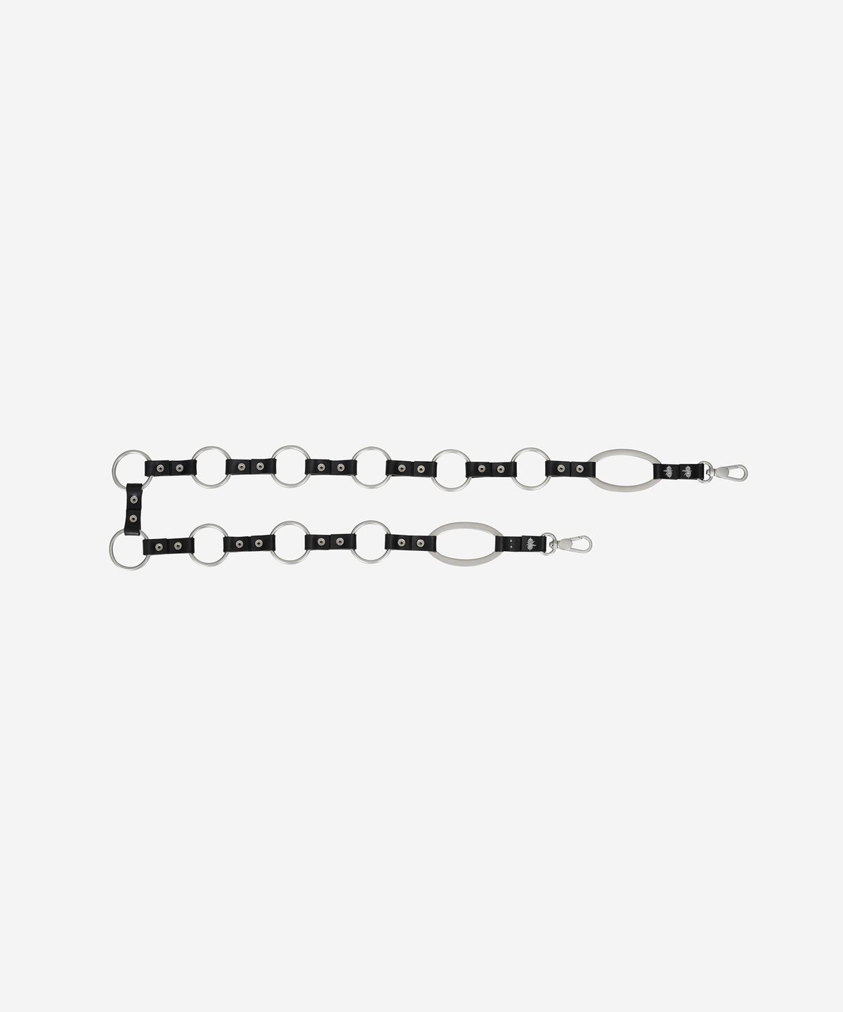 베이컨트 아카이브(VACANT ARCHIVE) RINGANA O-RING CHAIN BELT BLACK