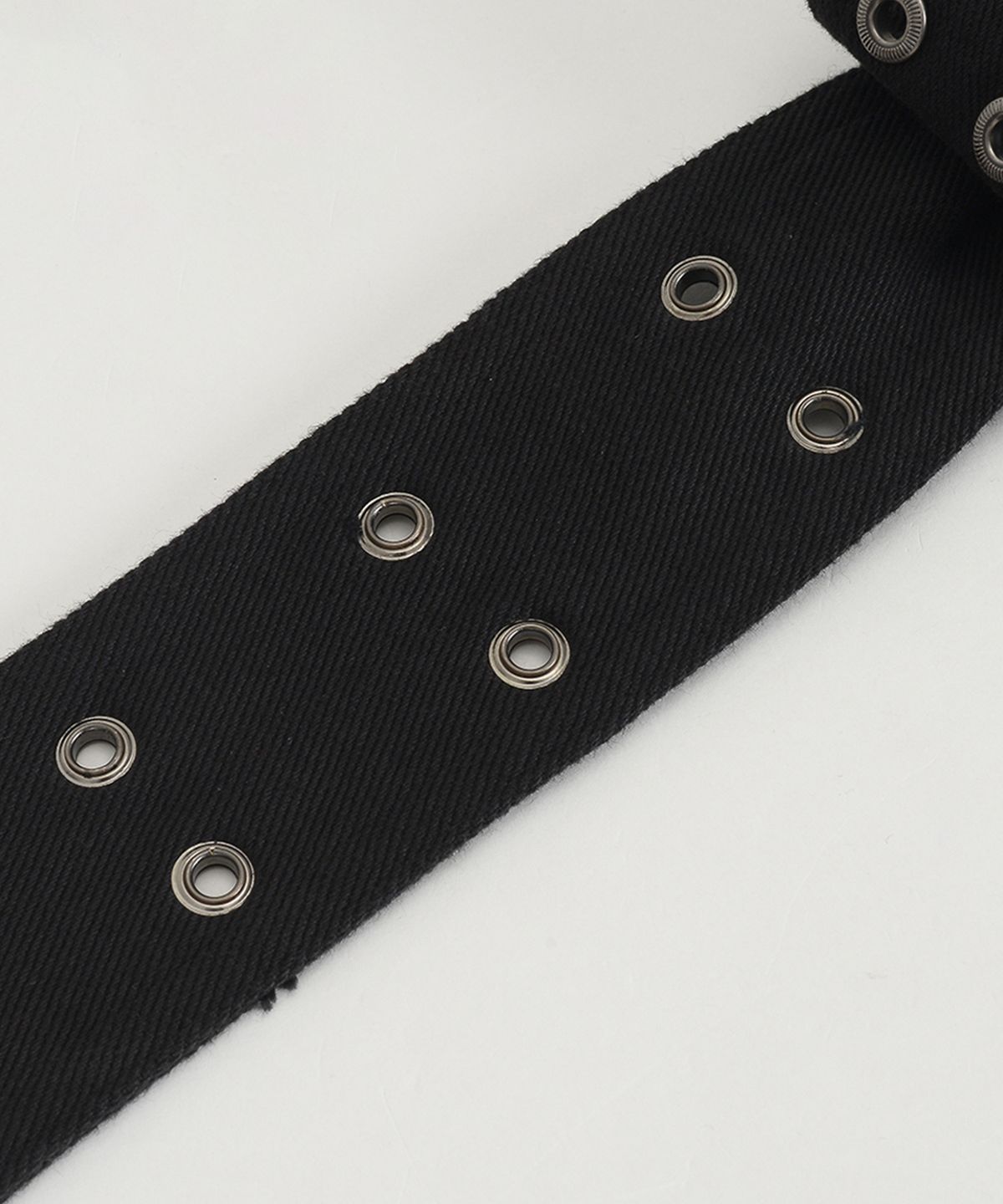 베이컨트 아카이브(VACANT ARCHIVE) BAJESS LAYERED SKIRT BELT BLACK