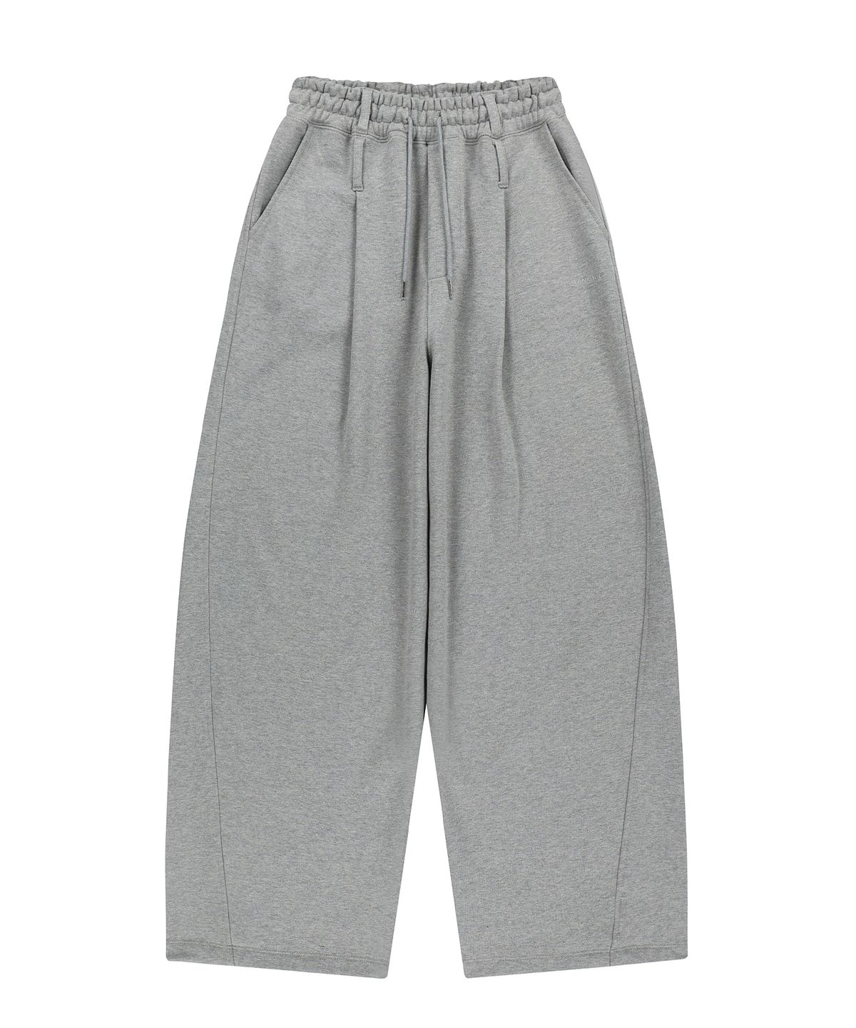 샌드릭(SANDRIC) OVERFIT SWEAT PANTS_MELANGE GREY