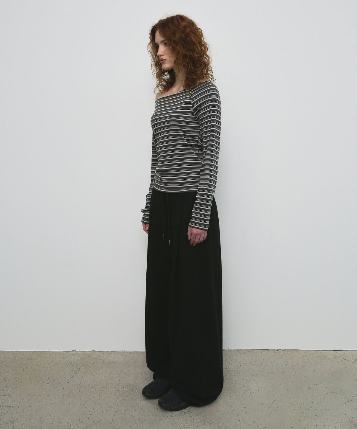 샌드릭(SANDRIC) OVERFIT SWEAT PANTS_BLACK