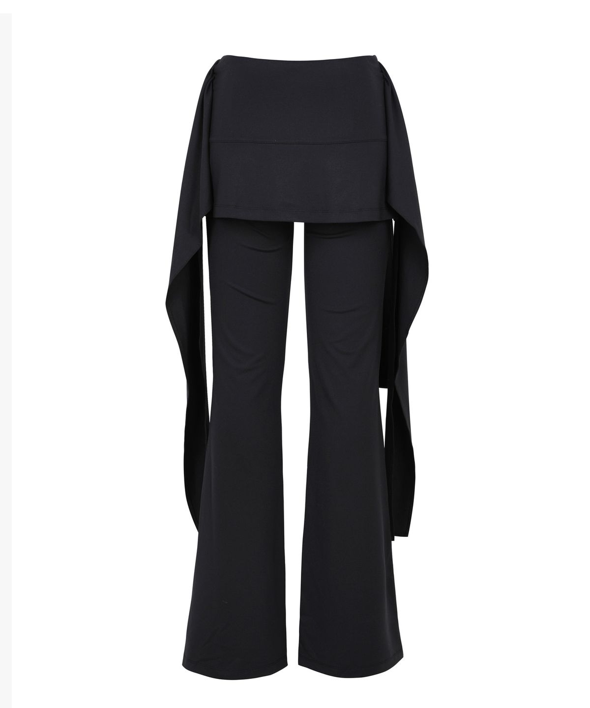 샌드릭(SANDRIC) STRAP SKIRT PANTS_BLACK