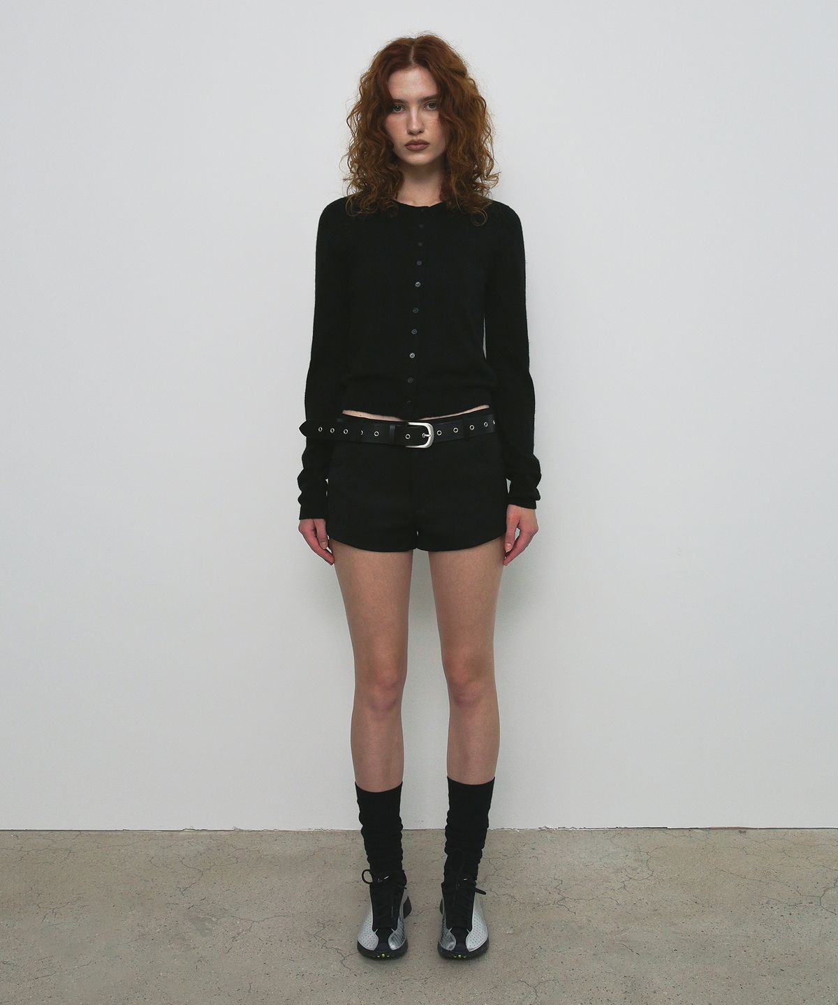 샌드릭(SANDRIC) KNEE HIGH SOCKS_BLACK