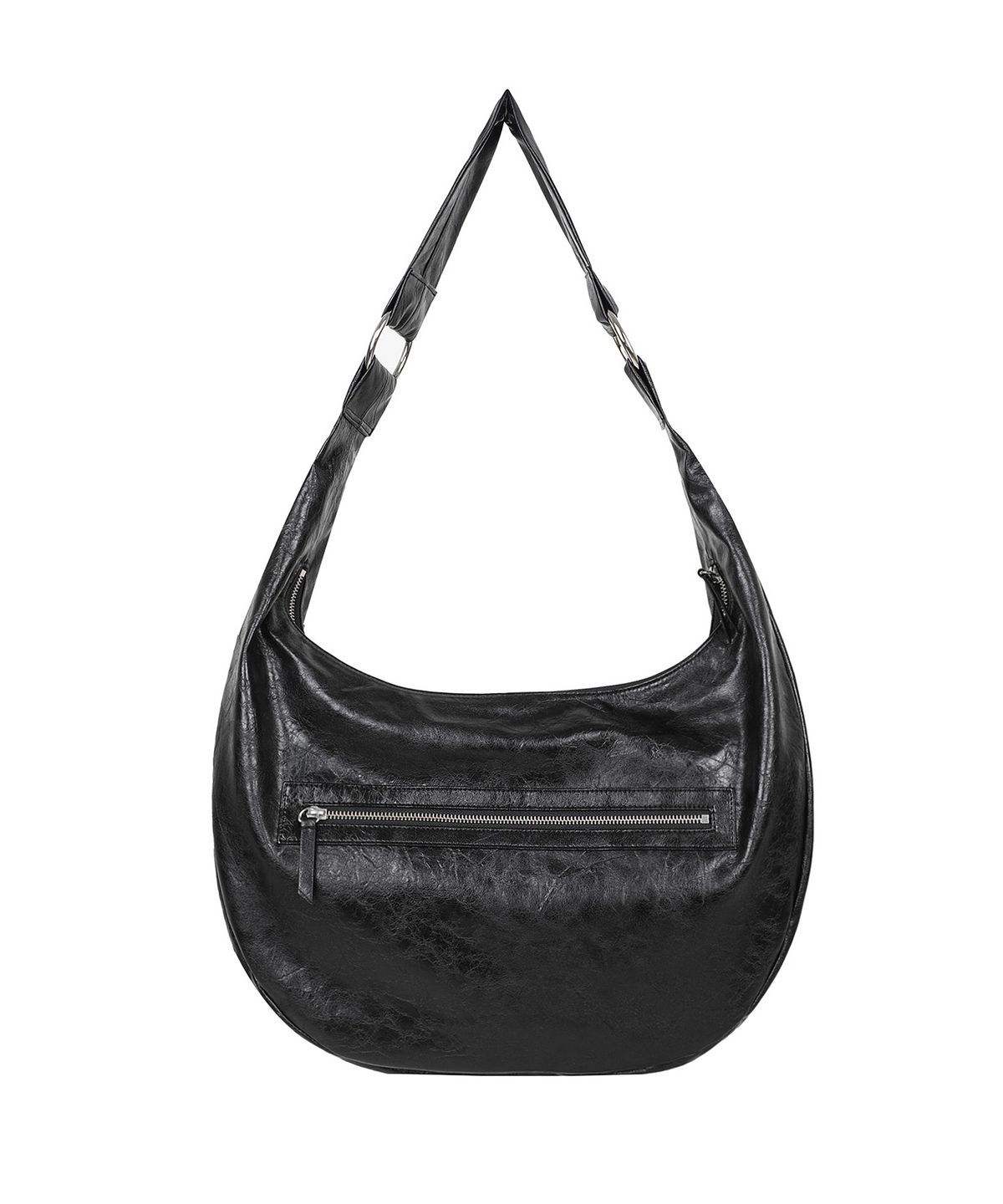 샌드릭(SANDRIC) TWO WAY LEATHER BAG_BLACK