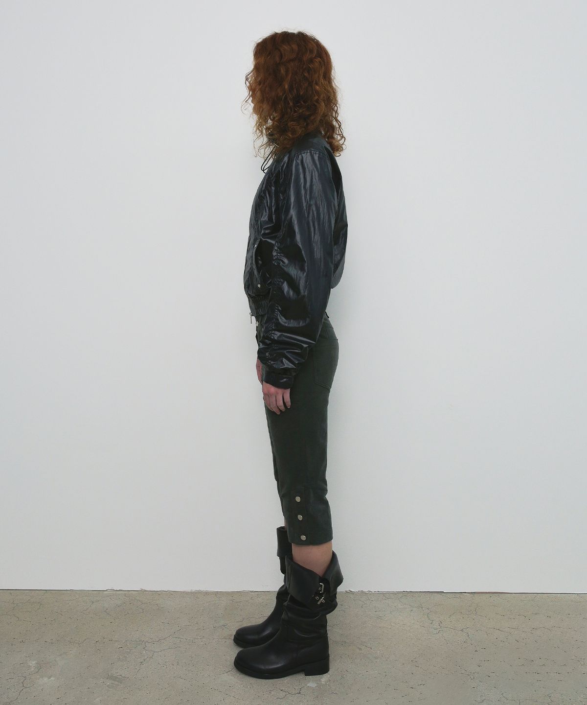 샌드릭(SANDRIC) NYLON TWO WAY JUMPER_BLACK