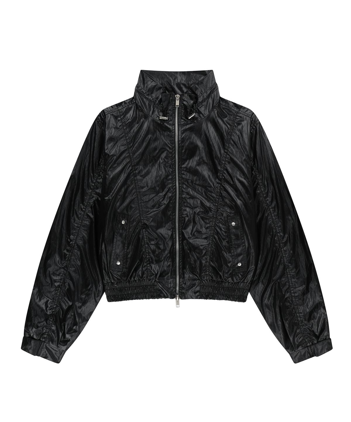 샌드릭(SANDRIC) NYLON TWO WAY JUMPER_BLACK