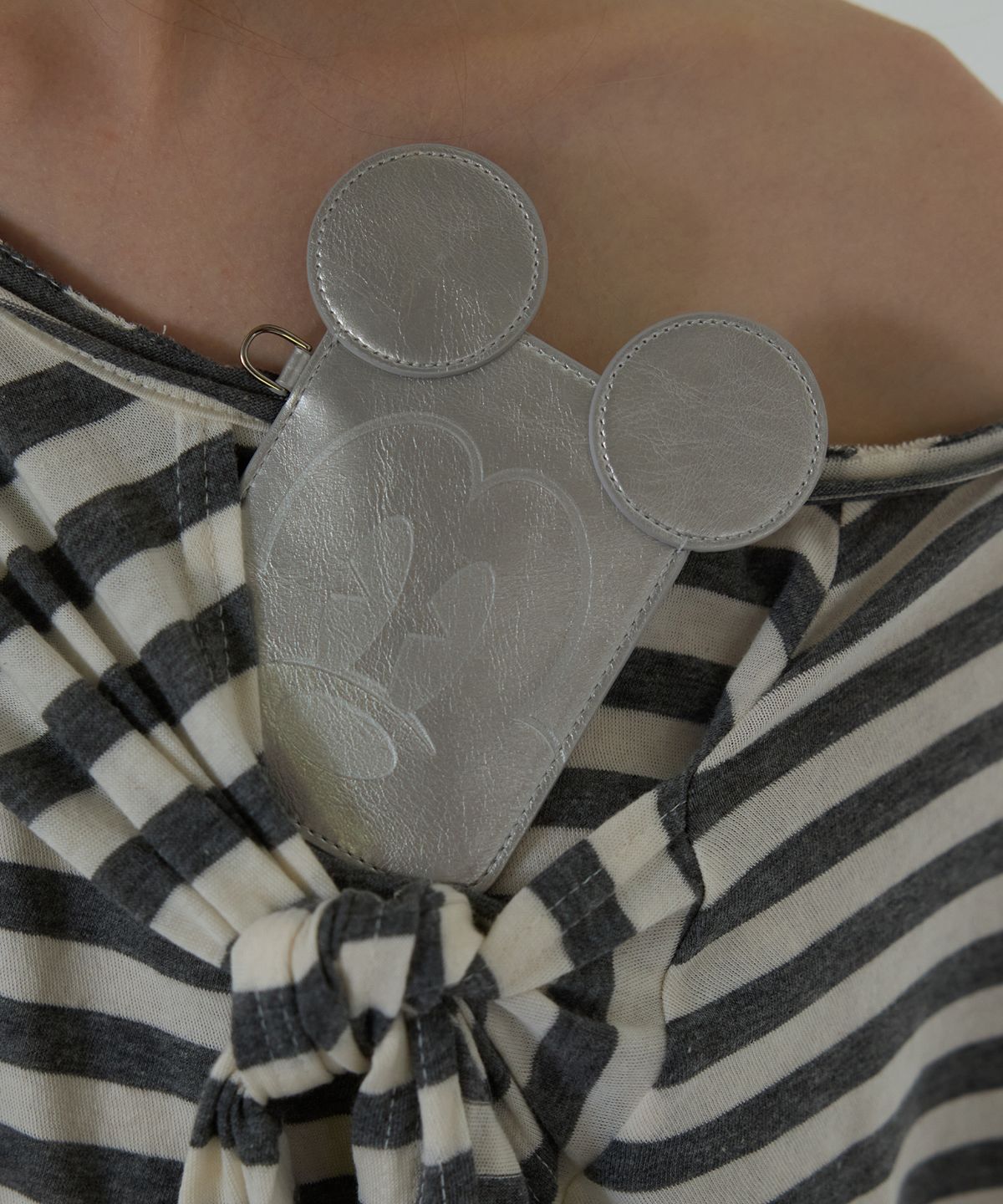 펀프롬펀(FUNFROMFUN) Mickey_card holder, Silver