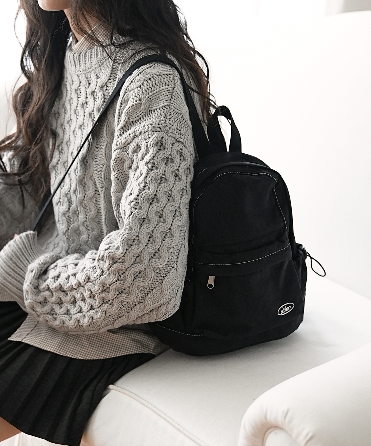 아브르(ABBR) 99s Mini Backpack _Black