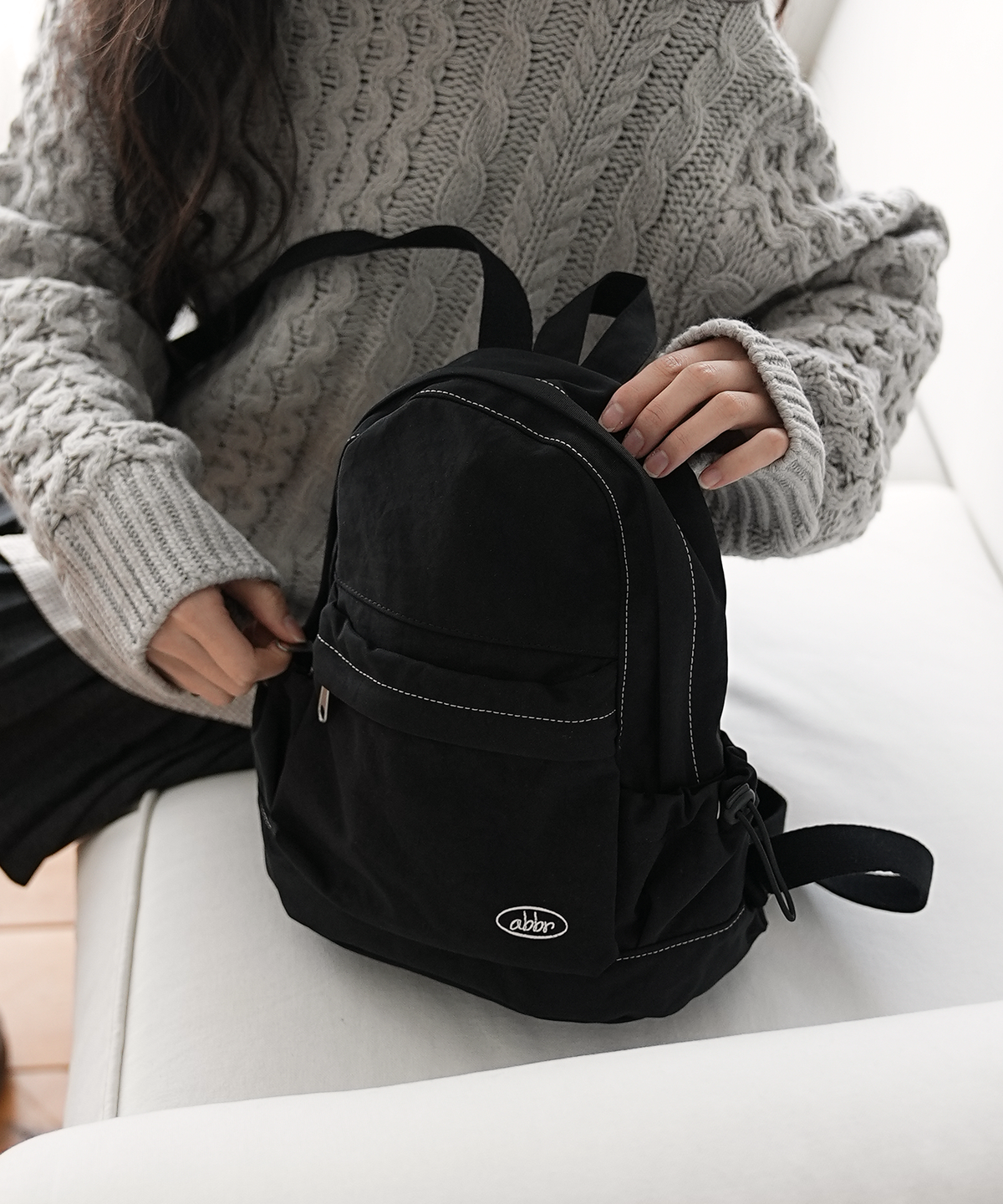 아브르(ABBR) 99s Mini Backpack _Black