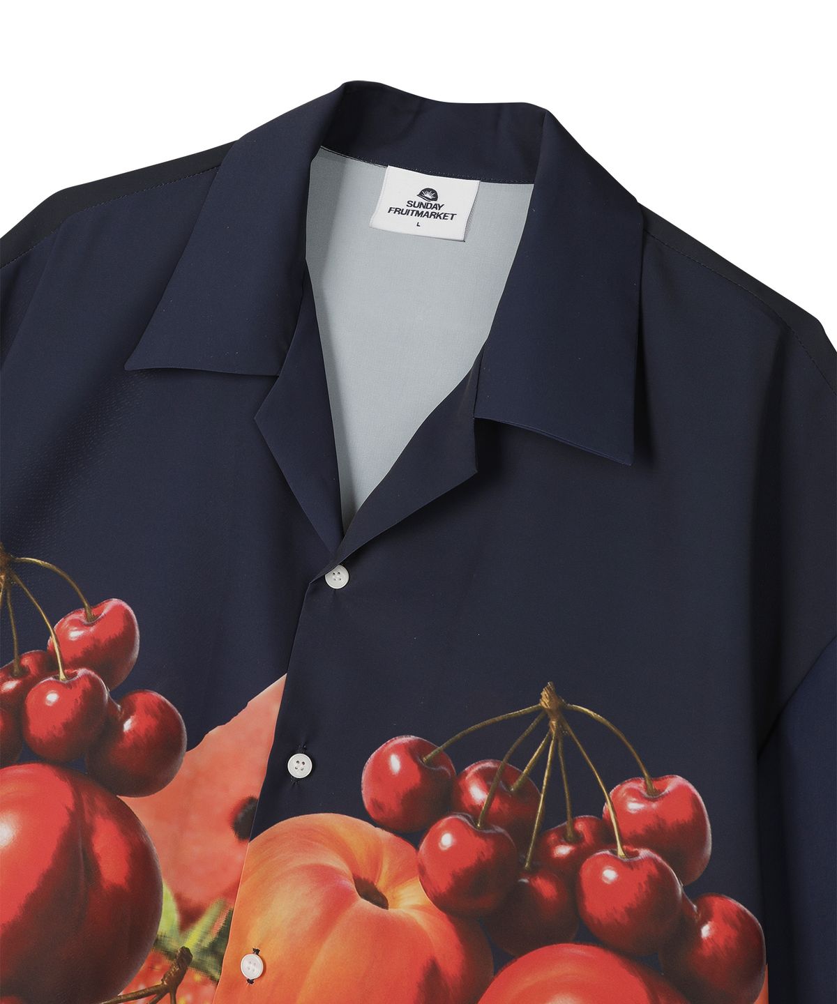 선데이후르츠마켓(SUNDAY FRUIT MARKET) FRUITY SHIRT NAVY
