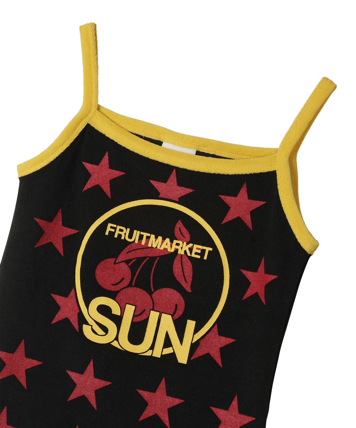 선데이후르츠마켓(SUNDAY FRUIT MARKET) W) STAR TERRY TOP BLACK