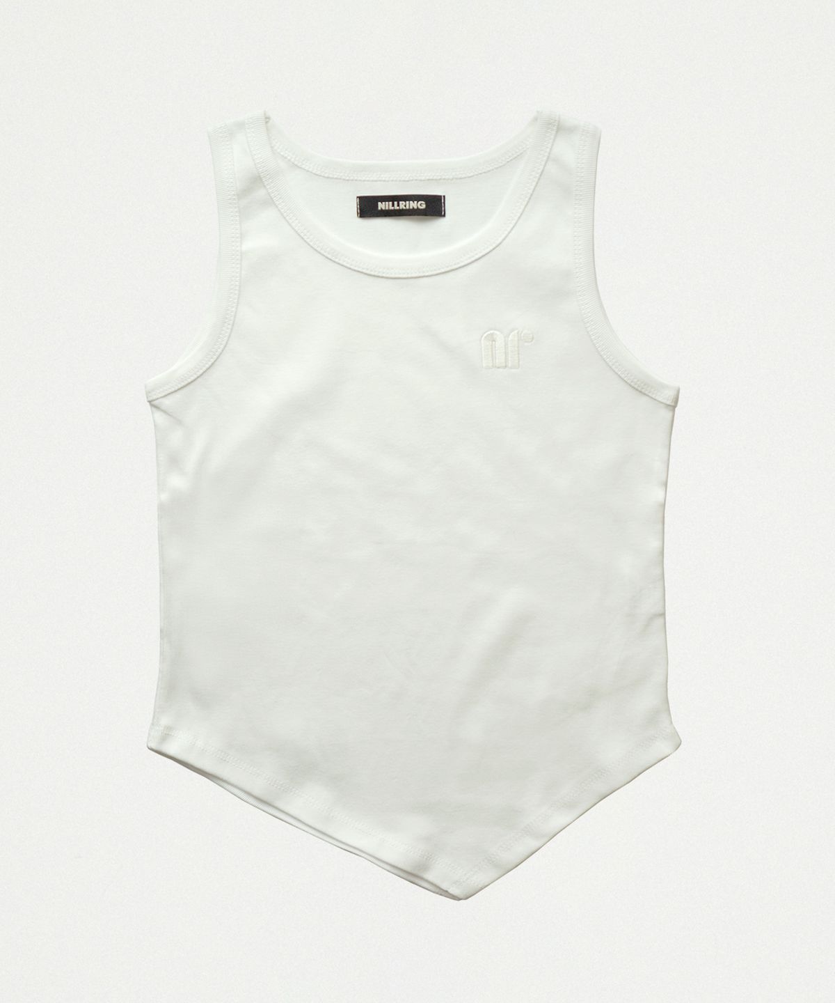 닐링(NILLRING) T22.00 Sleeveless Logo T-shirt _ White Logo