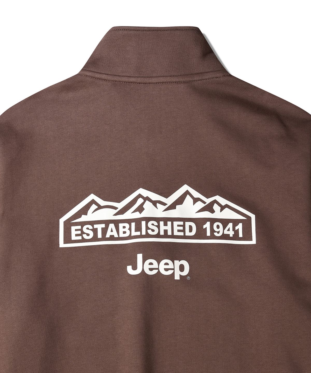 지프(JEEP) [360g] M-Logo 반집업 맨투맨 (JR5TSU838BR)