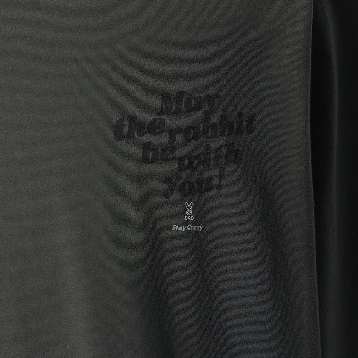 디오디(DOD) 레터링 제나두 긴팔 티셔츠(D.CHARCOAL GREY)