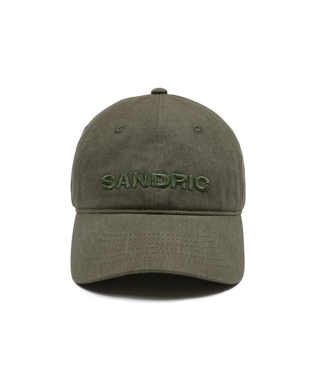 샌드릭(SANDRIC) LOGO WASHED CAP_KHAKI