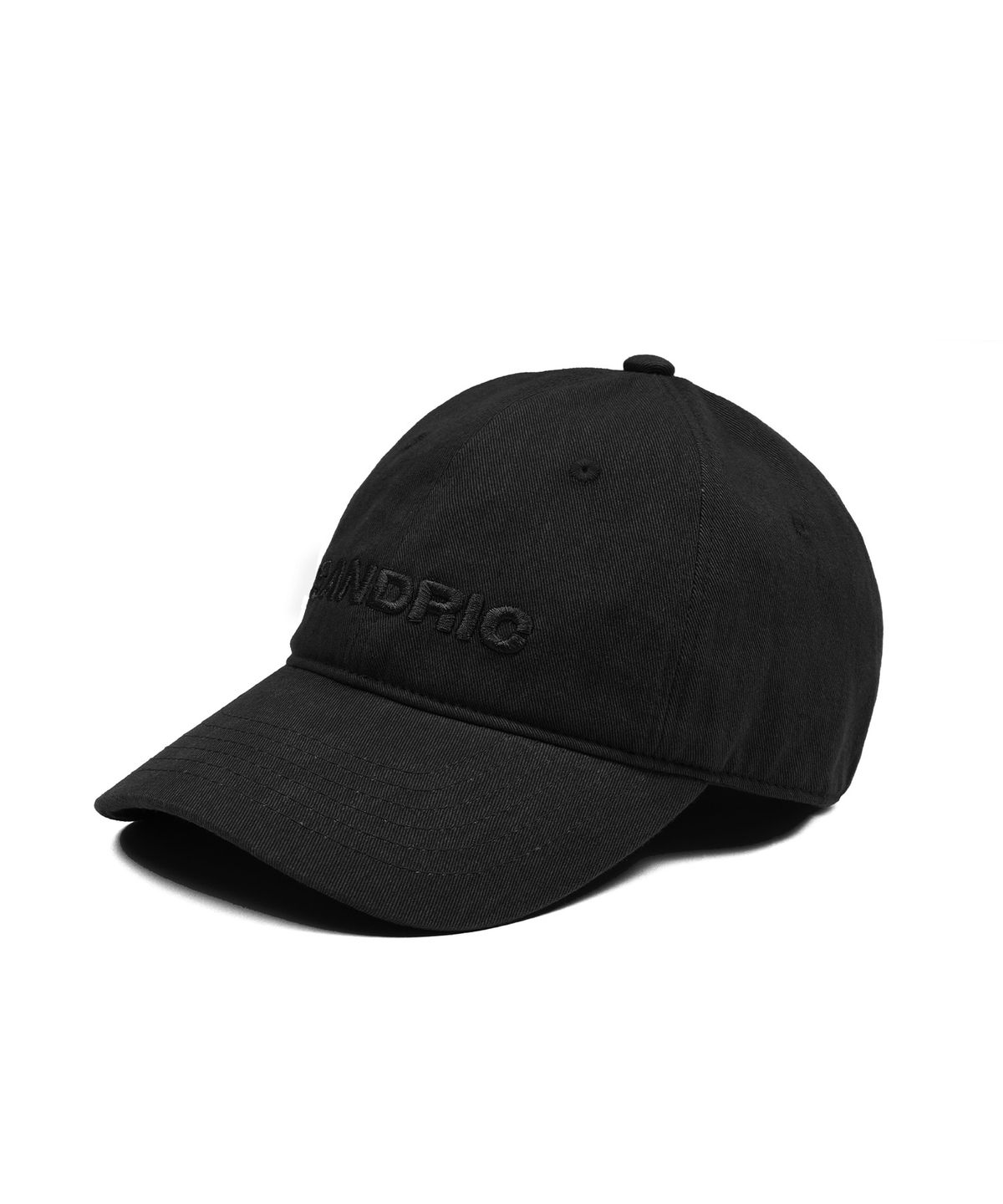 샌드릭(SANDRIC) LOGO WASHED CAP_BLACK