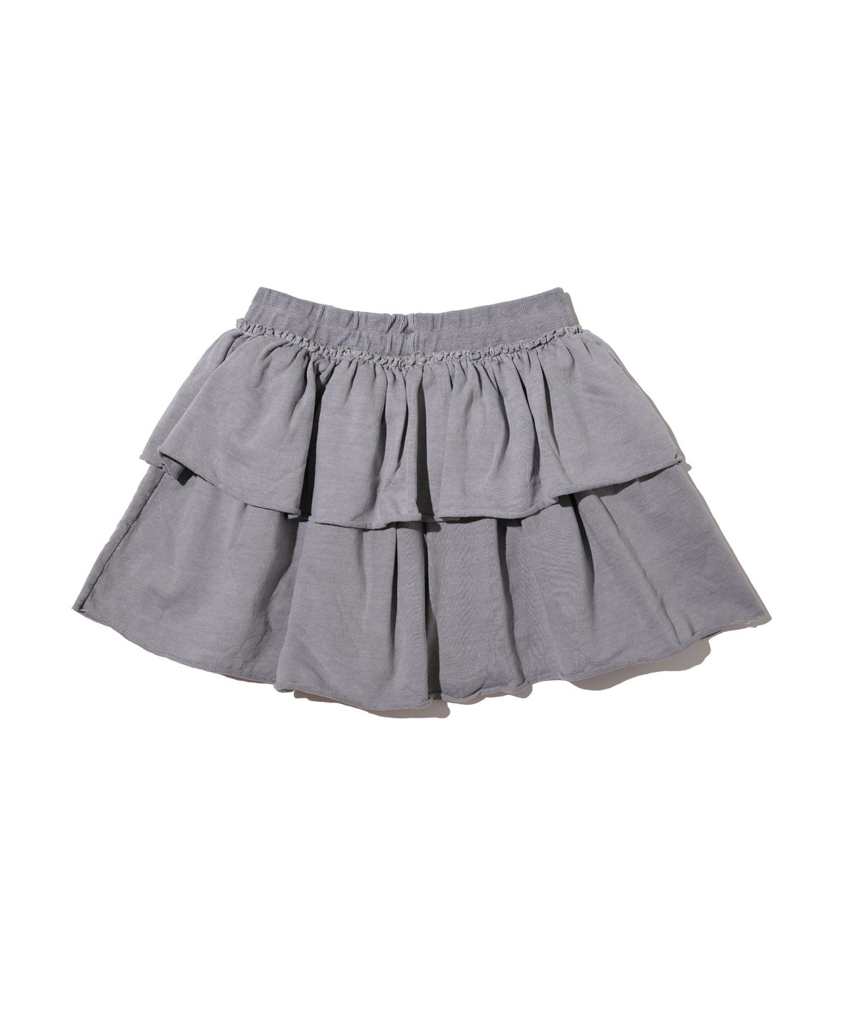 카고브로스 포 우먼(CARGOBROS FOR WOMAN) 피그먼트 티어드 미니 스커트 (그레이)
