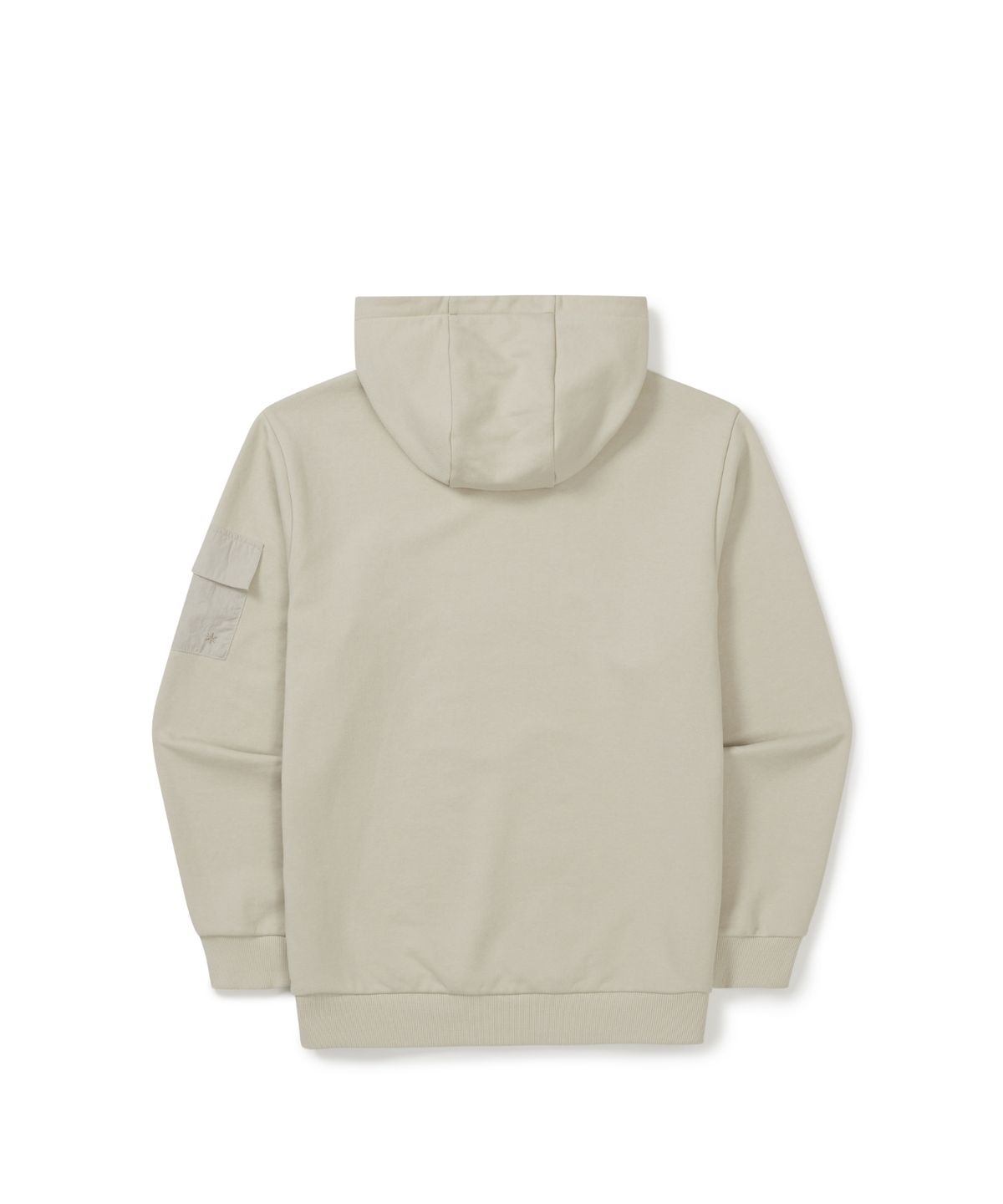 스노우피크 어패럴(SNOWPEAK APPAREL) 랜드 포켓 후드 티셔츠 (S25FMFHD60) Light Beige