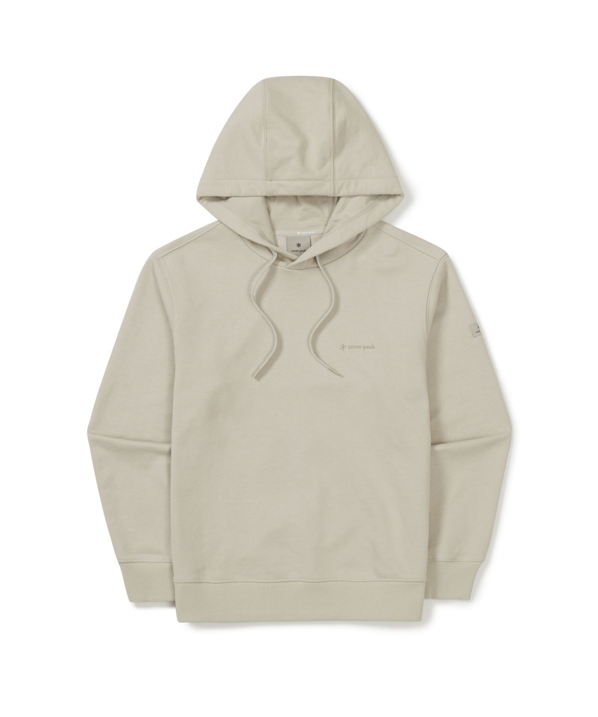 스노우피크 어패럴(SNOWPEAK APPAREL) 랜드 여성 후드 티셔츠 (S25FWFHD61) Light Beige