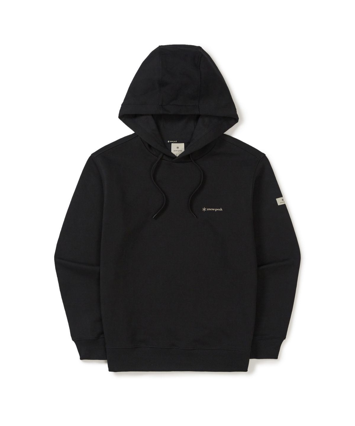 스노우피크 어패럴(SNOWPEAK APPAREL) 랜드 여성 후드 티셔츠 (S25FWFHD61) Black