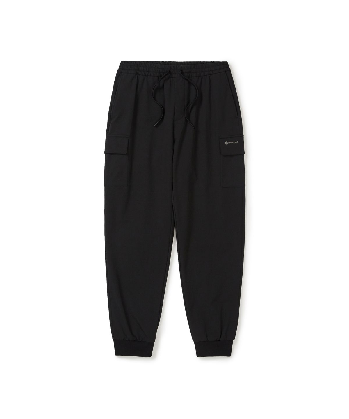 스노우피크 어패럴(SNOWPEAK APPAREL) 라고 약기모 카고 조거 팬츠 (S25WMTPT34) Black