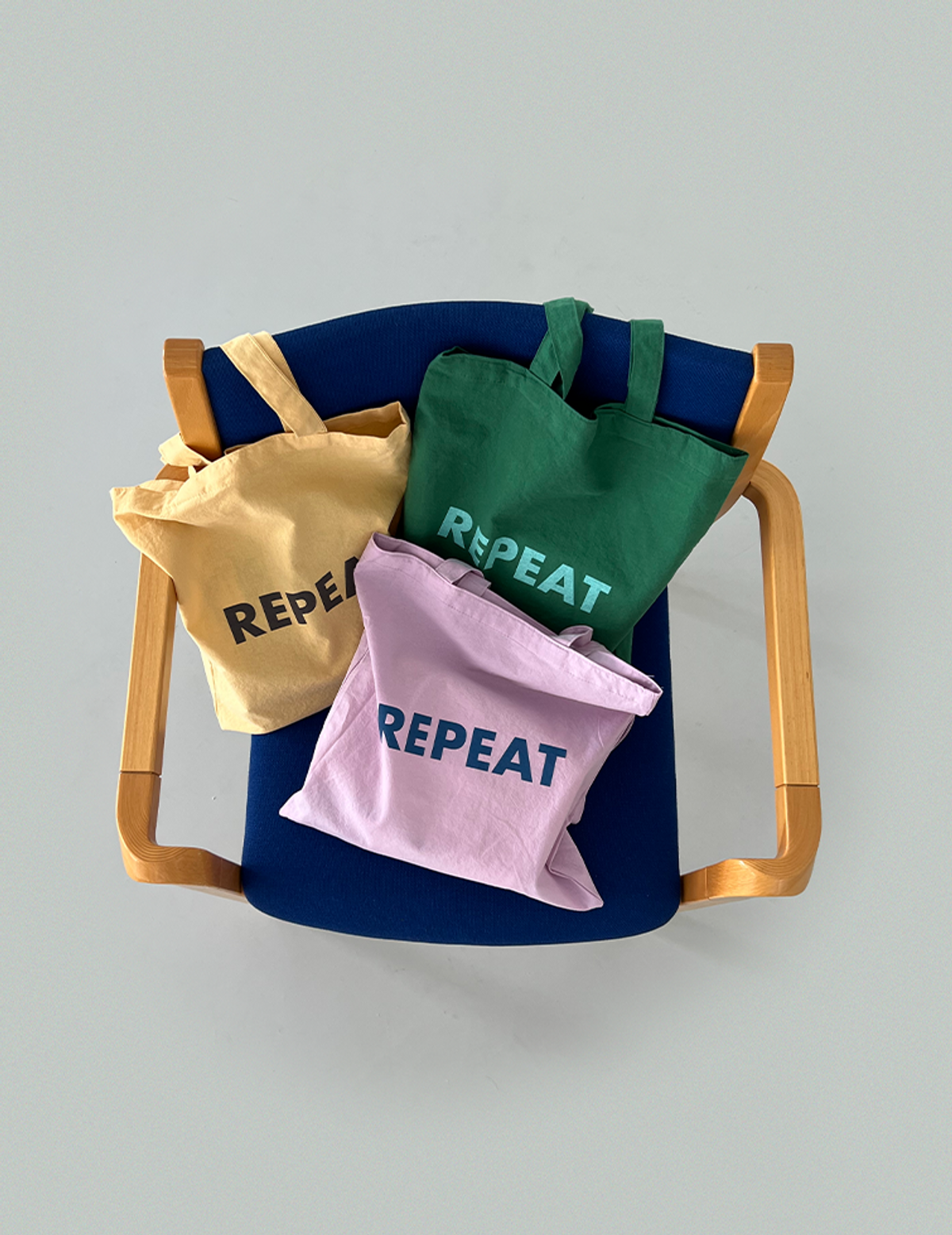 리핏(REPEAT) 리핏 로고백 에코백 (9colors)