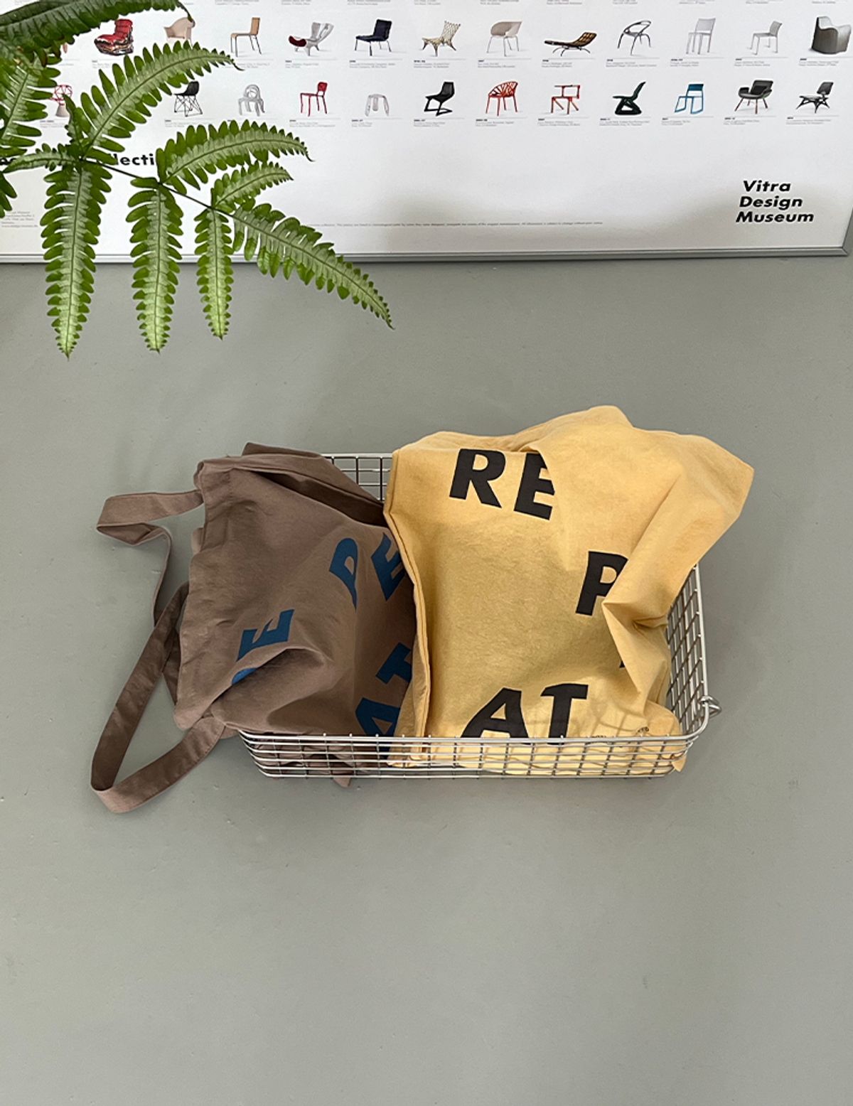 리핏(REPEAT) 리핏 레터링백 에코백 (9colors)