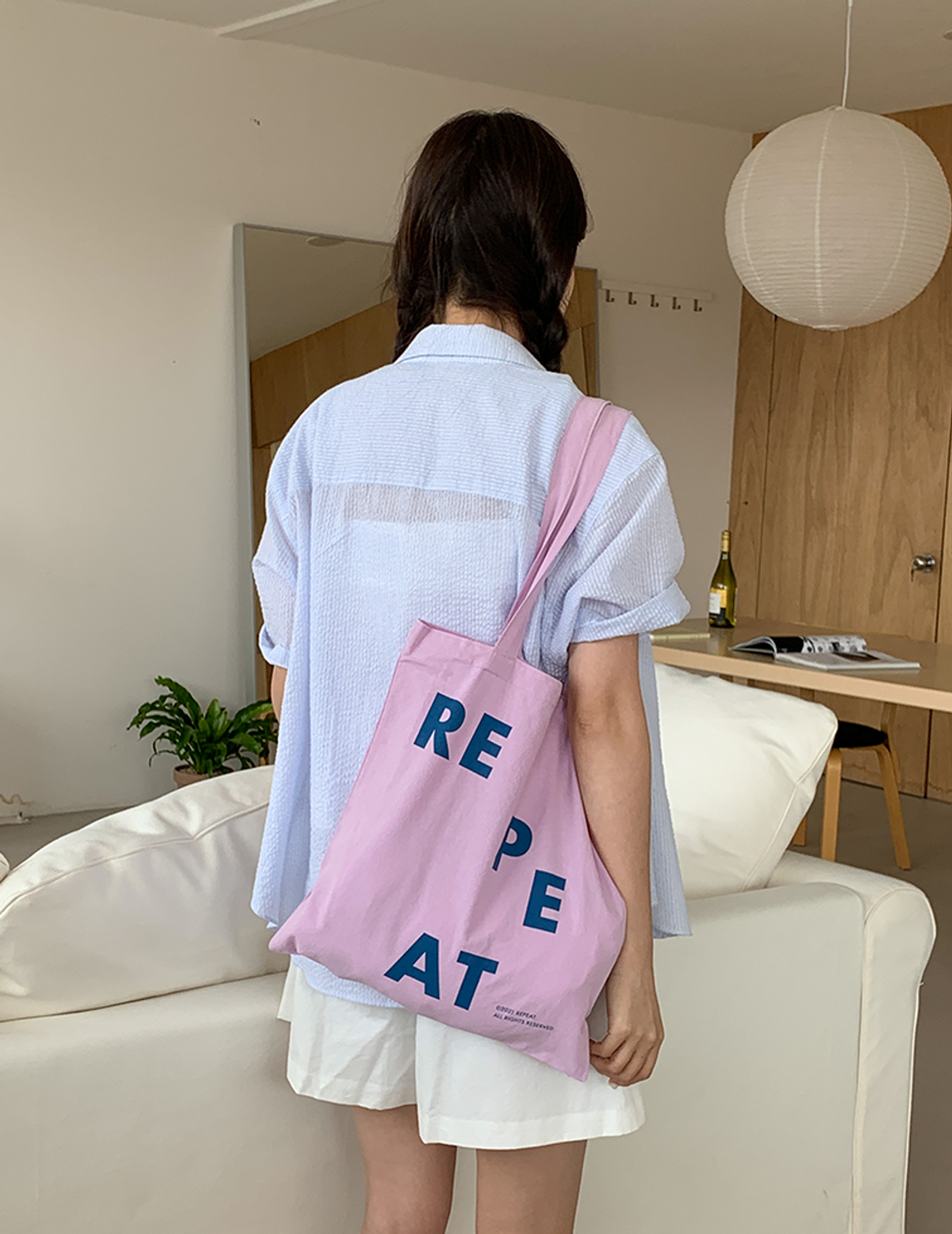 리핏(REPEAT) 리핏 레터링백 에코백 (9colors)