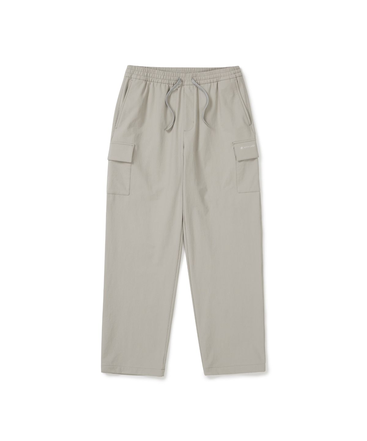 스노우피크 어패럴(SNOWPEAK APPAREL) 라고 약기모 카고 스트레이트 팬츠 (S25WMTPT36) Light Gray