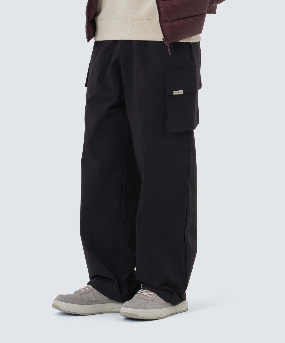 스노우피크 어패럴(SNOWPEAK APPAREL) 루트 카고 스트링 팬츠 (S25FURPT66) Black