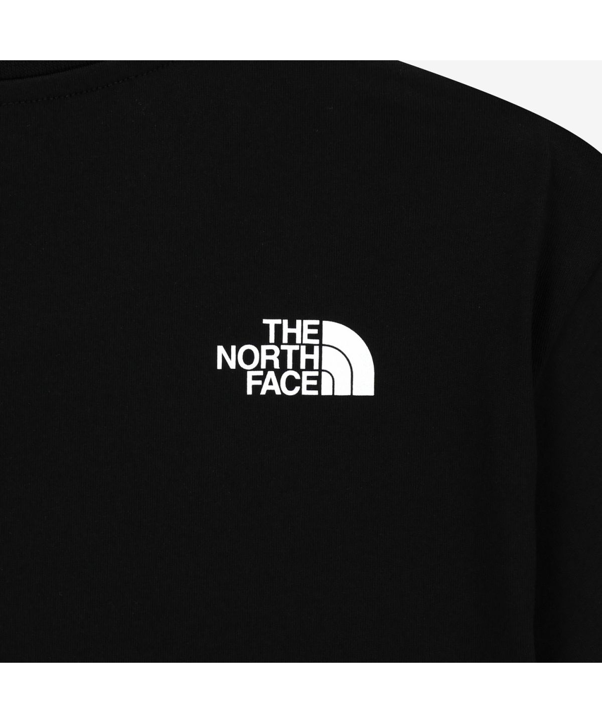 노스페이스(THE NORTH FACE) NT7US00K 코튼 반팔 라운드티 BLACK