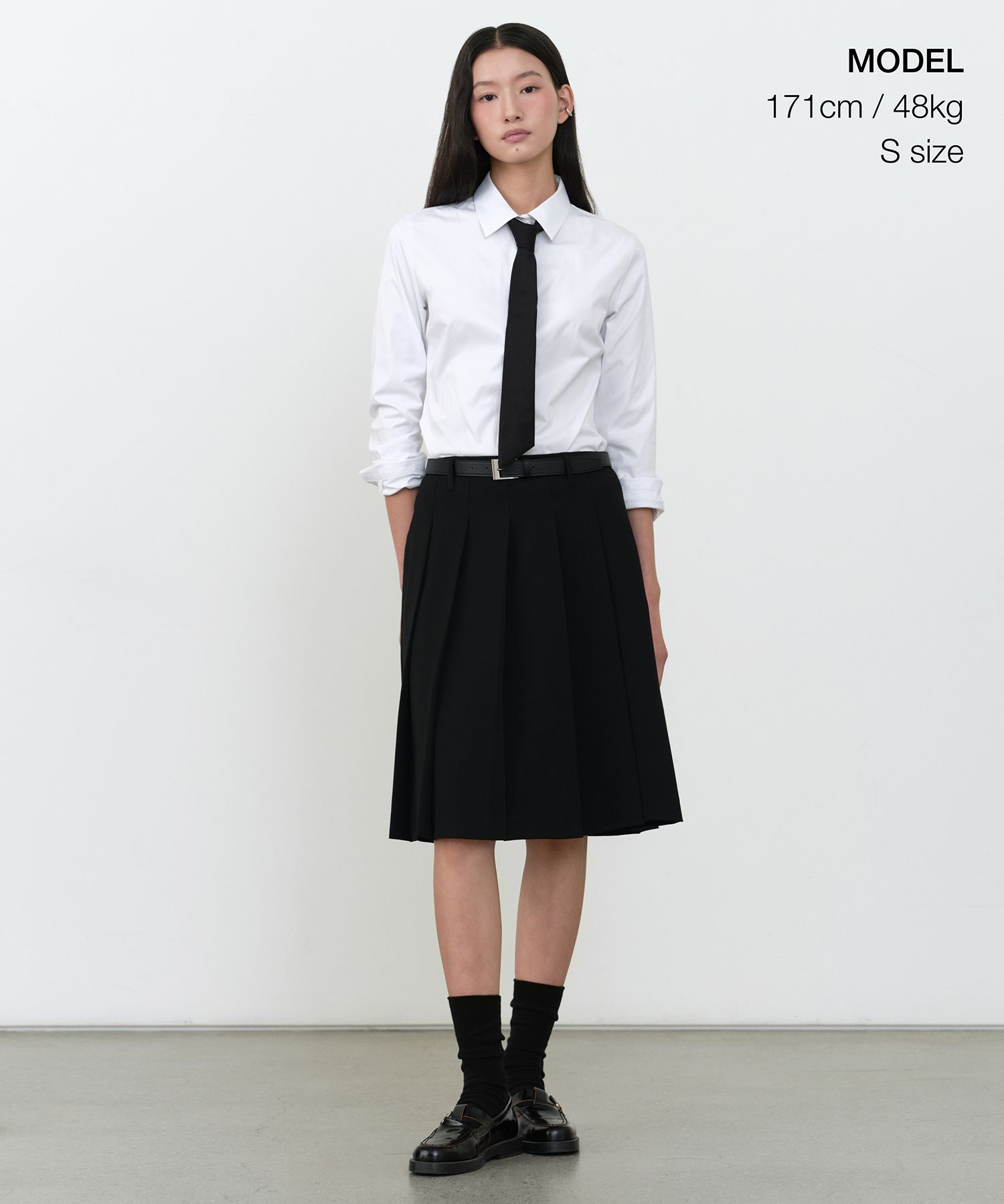 MUSINSA公式 | MUSINSA STANDARD WOMAN ウィメンズプリーツニー