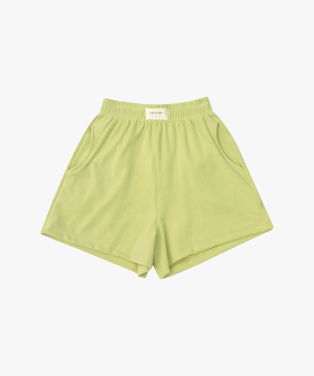 로시로우(LOSSYROW) Terry Daily Shorts Olive