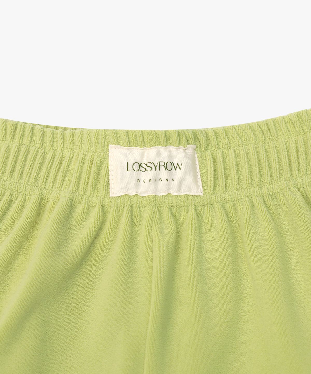 로시로우(LOSSYROW) Terry Daily Shorts Olive