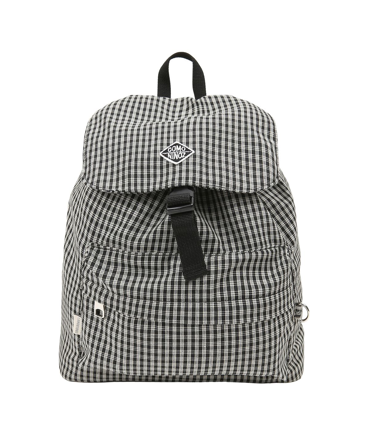 꼬모니노즈(COMONINOZ) [CN]FW CHECK STRING MINI BACKPACK [2 COLOR]