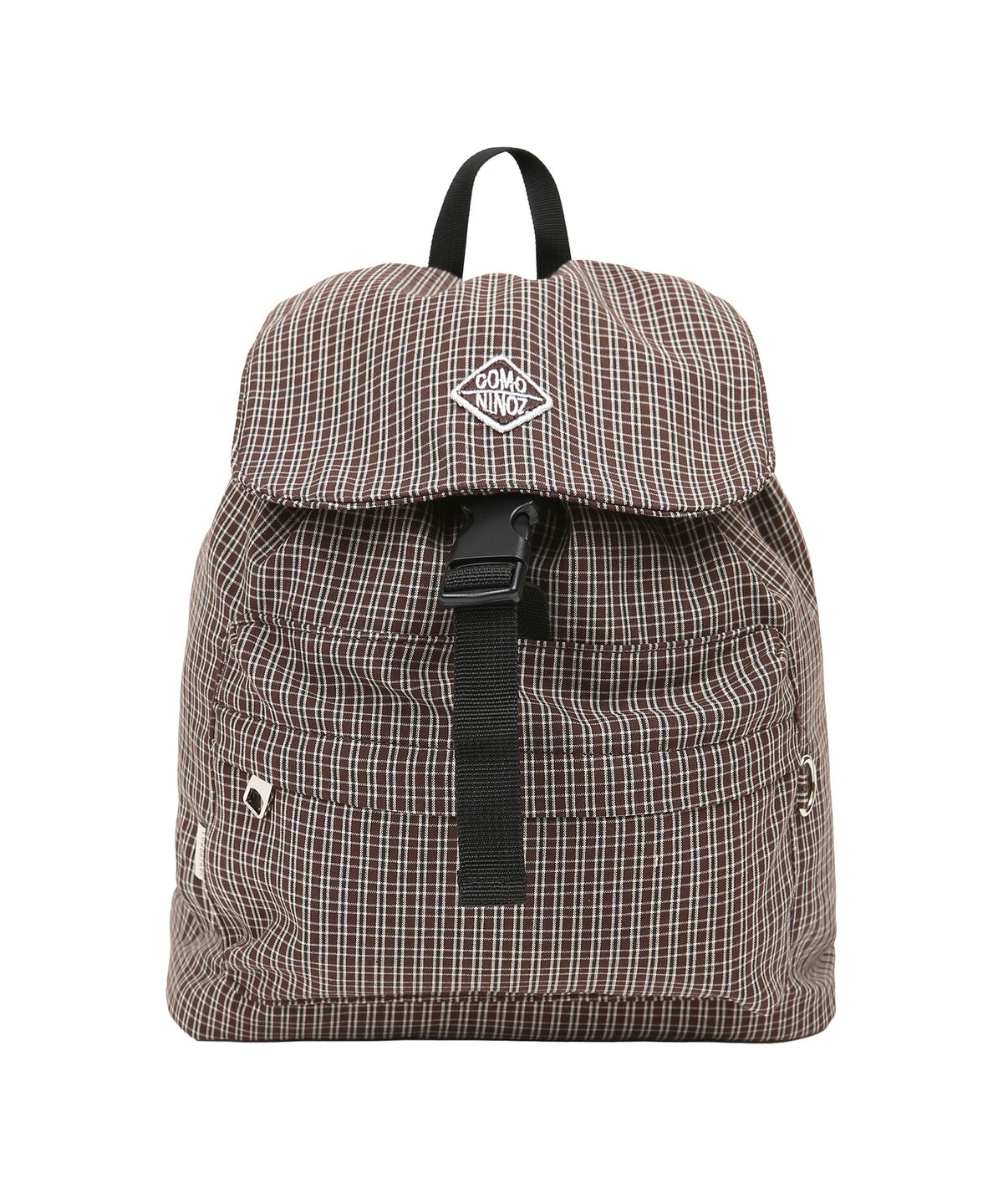 꼬모니노즈(COMONINOZ) [CN]FW CHECK STRING MINI BACKPACK [2 COLOR]