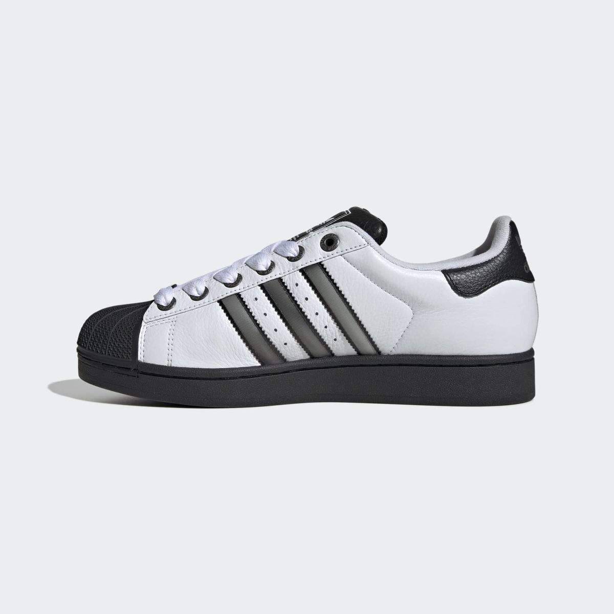 아디다스(ADIDAS) 슈퍼스타 II - 화이트:메탈릭실버:블랙 / JQ3208