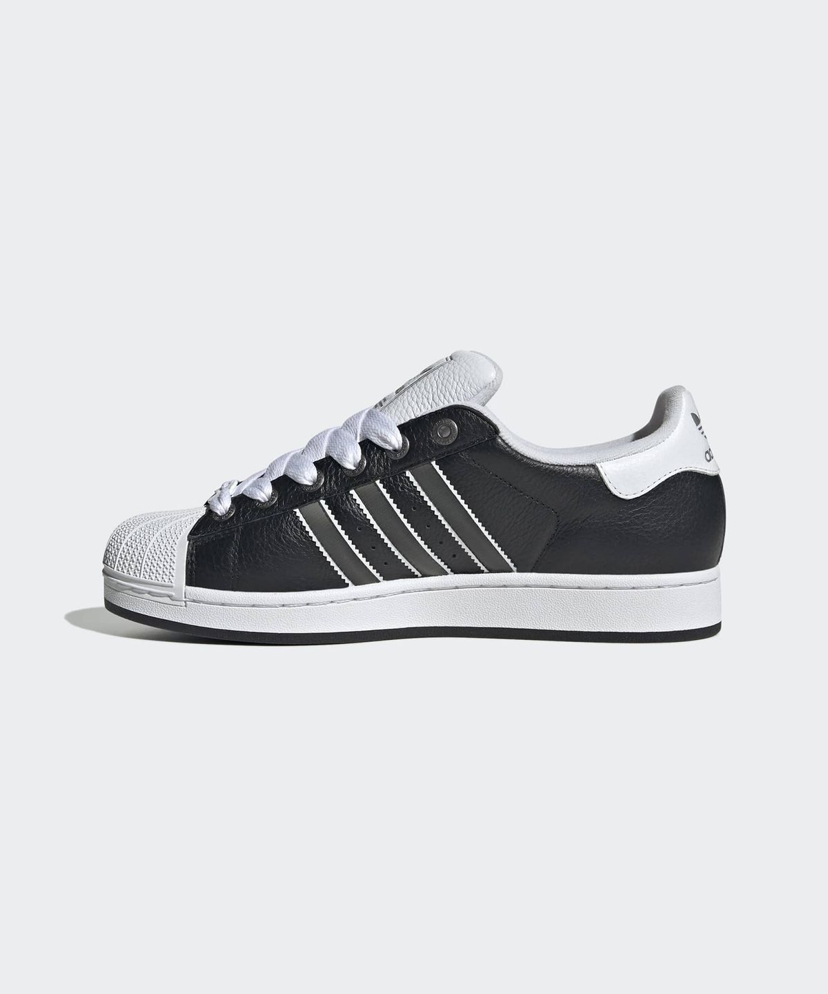 아디다스(ADIDAS) 슈퍼스타 II - 블랙:메탈릭실버:화이트 / JQ3209