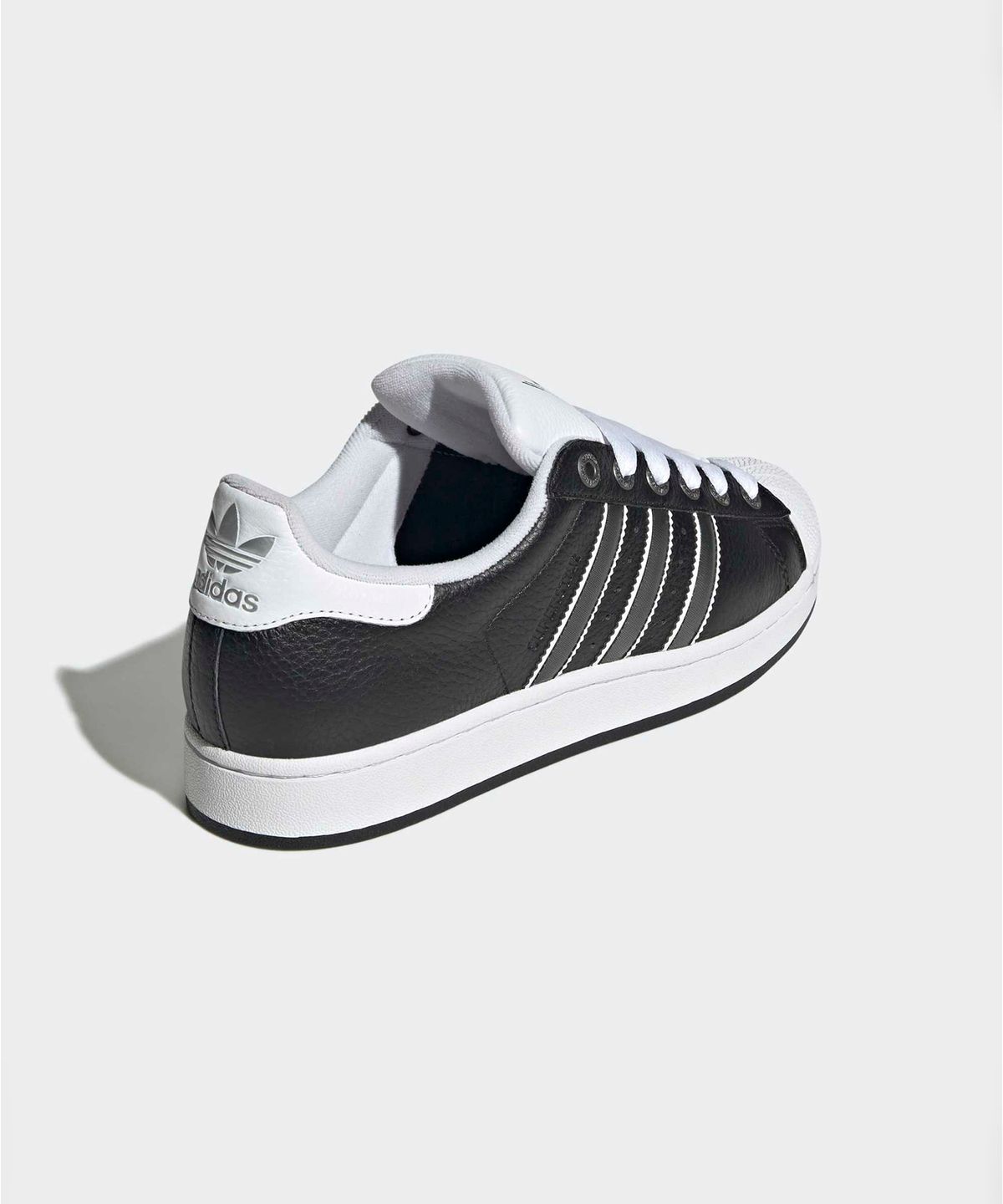 아디다스(ADIDAS) 슈퍼스타 II - 블랙:메탈릭실버:화이트 / JQ3209