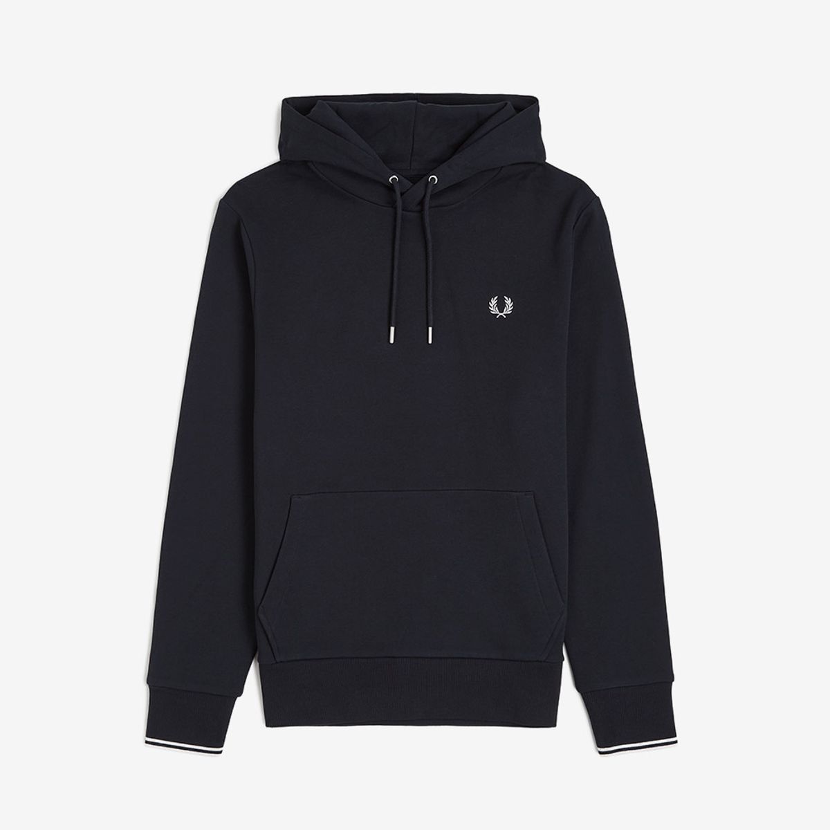 프레드페리(FRED PERRY) [Baseline] 팁 후드 스웻셔츠 - 네이비 M2643-248