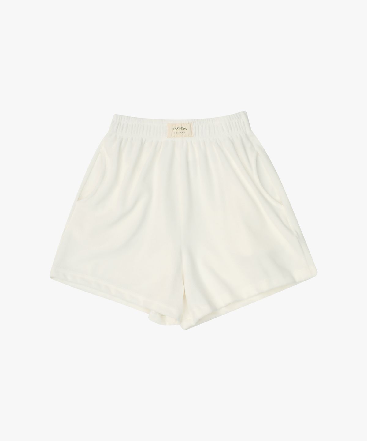 로시로우(LOSSYROW) Terry Daily Shorts White