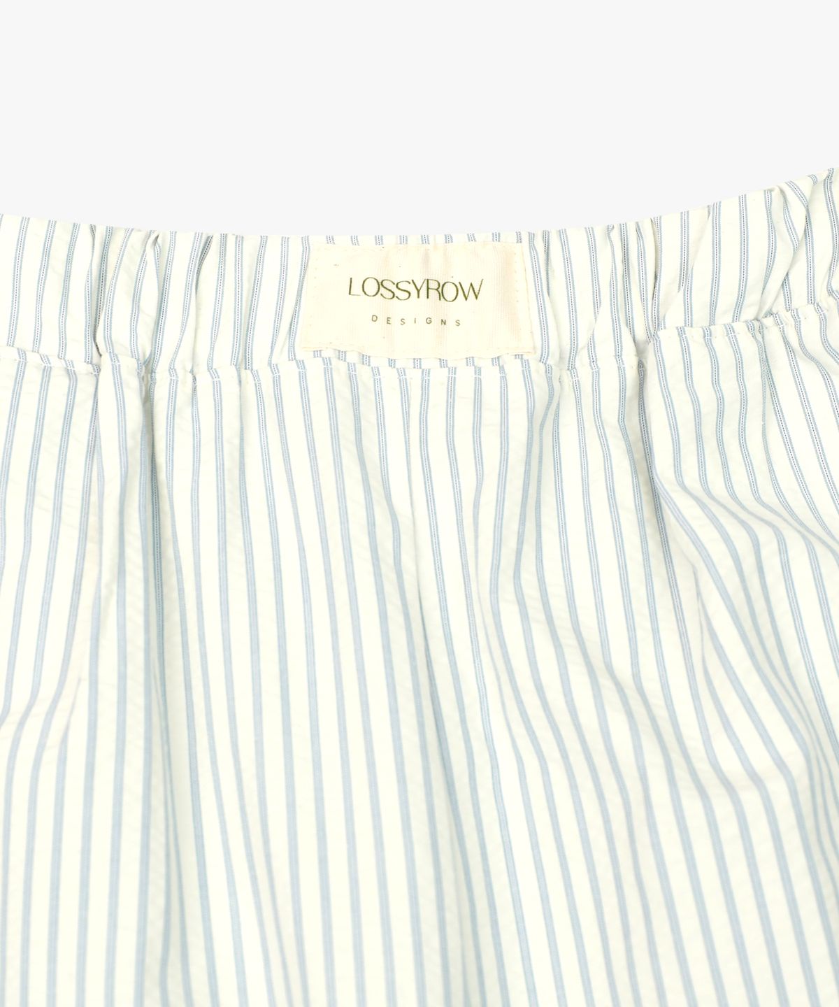 로시로우(LOSSYROW) Summer Stripe Long Pants  Sky Blue