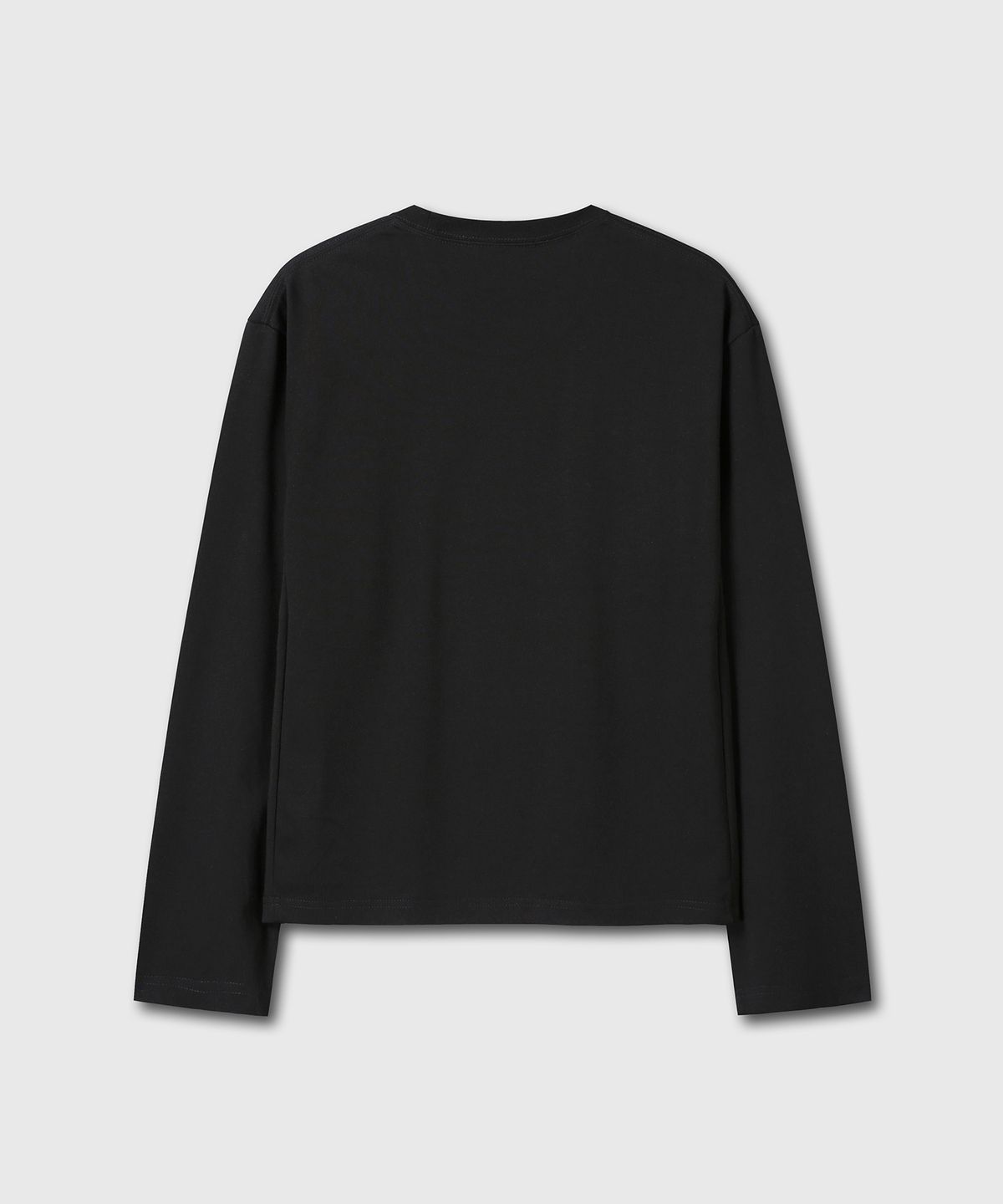 다이브인(DIVEIN) UNIFORM CROP LONG SLEEVE (BLACK)
