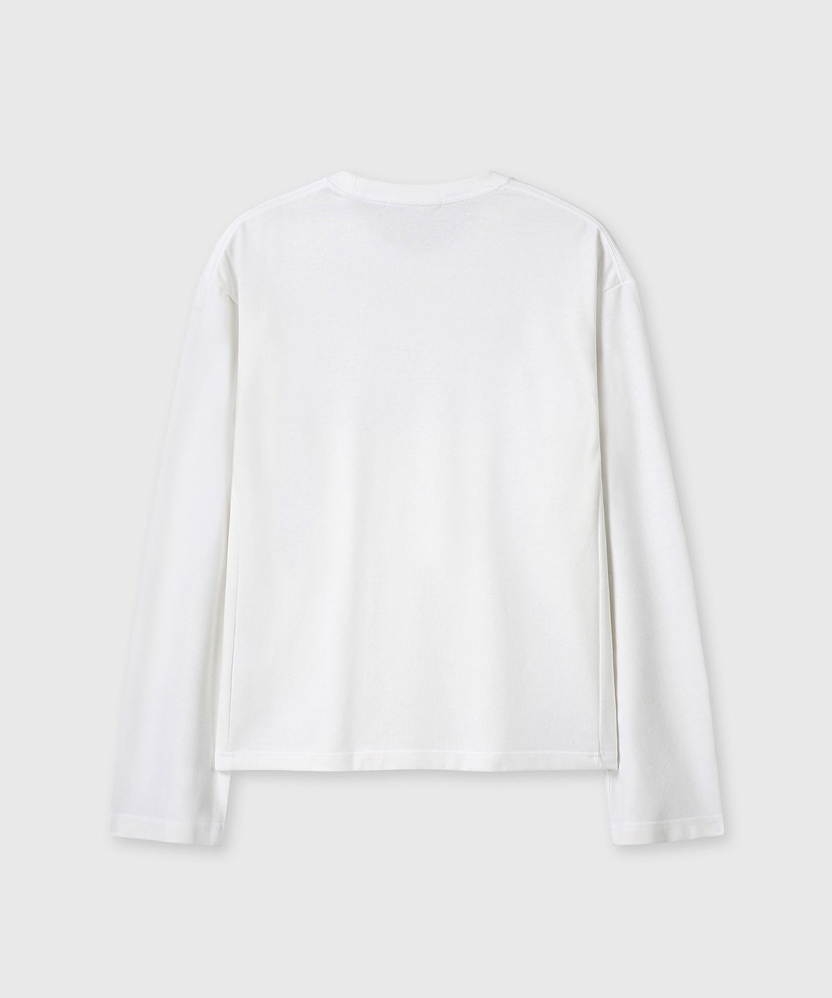 다이브인(DIVEIN) UNIFORM CROP LONG SLEEVE (WHITE)