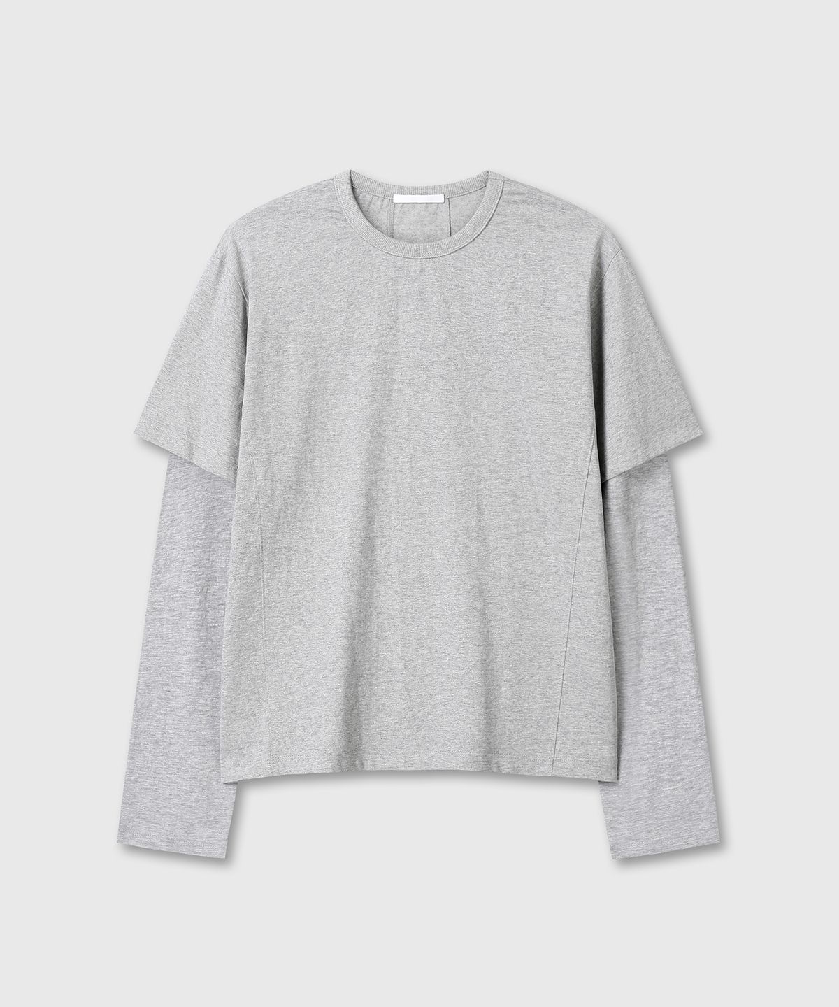 다이브인(DIVEIN) LAYER LONG SLEEVE (MELANGE GRAY)
