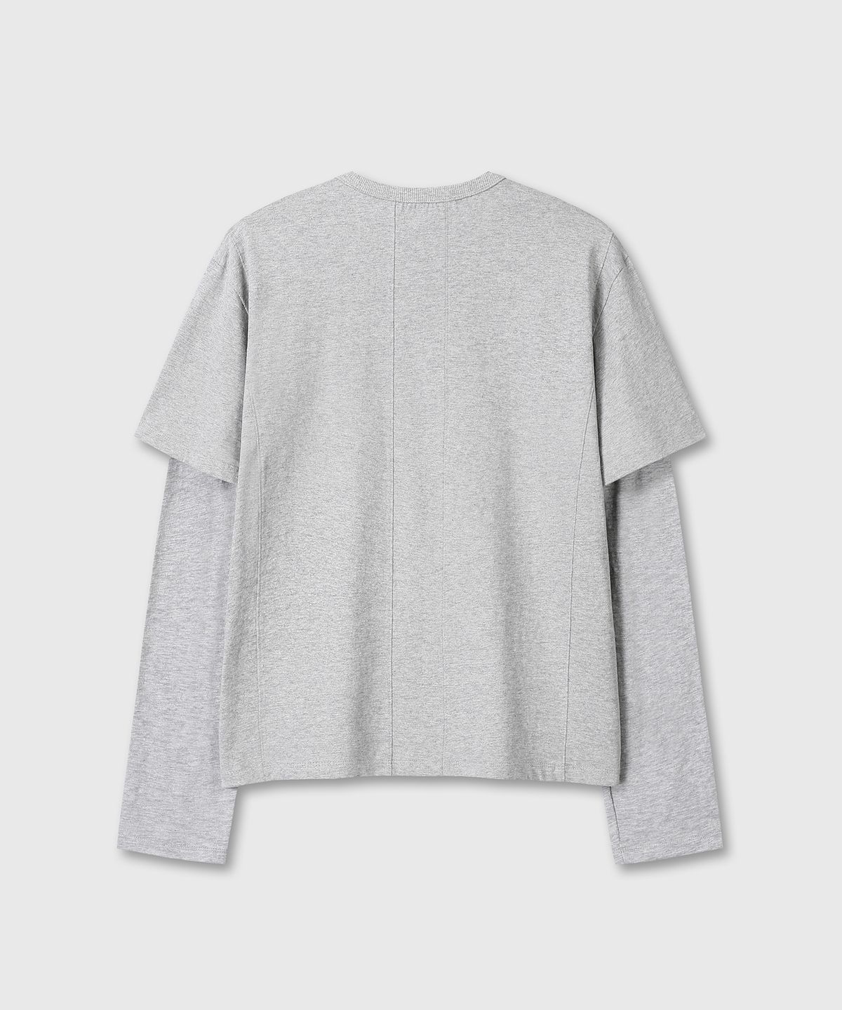 다이브인(DIVEIN) LAYER LONG SLEEVE (MELANGE GRAY)